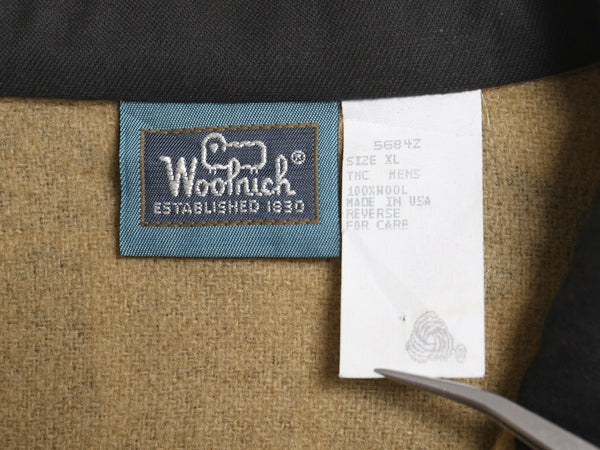 80s USA製 ウールリッチ ダックハンター カモ ウール CPO シャツ メンズ XL 古着 ヴィンテージ 迷彩 ハンティング 長袖シャツ 大きいサイズ