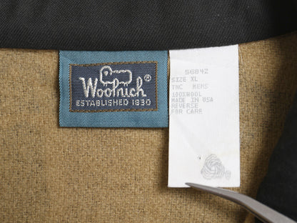 80s USA製 ウールリッチ ダックハンター カモ ウール CPO シャツ メンズ XL 古着 ヴィンテージ 迷彩 ハンティング 長袖シャツ 大きいサイズ