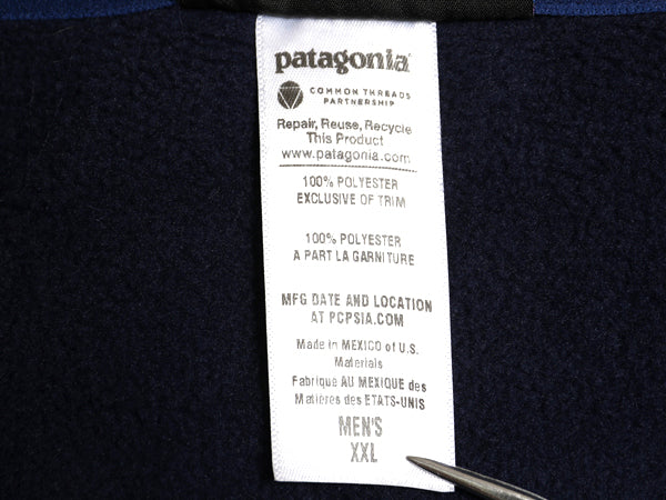 パタゴニア マースピアル シンチラ フリース ジャケット メンズ XXL 13年製 プルオーバー ブルゾン ハイネック ハーフジップ 大きいサイズ