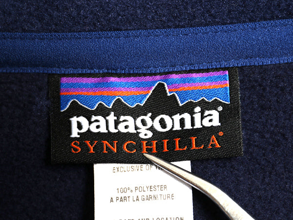 パタゴニア マースピアル シンチラ フリース ジャケット メンズ XXL 13年製 プルオーバー ブルゾン ハイネック ハーフジップ 大きいサイズ