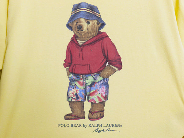 90s ポロベア ポロ ラルフローレン プリント 半袖 Tシャツ メンズ レディース Ｍ / オールド キャラクター コットン カットソー イラスト