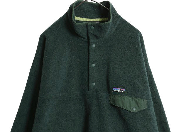 パタゴニア シンチラ スナップT メンズ L 22年製 プルオーバー フリース ジャケット ブルゾン ジャンパー アウトドア ハイネック シンプル