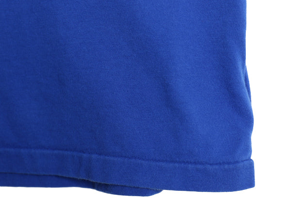 ポロベア ポロ ラルフローレン プリント 半袖 Tシャツ メンズ レディース M 古着 キャラクター コットン カットソー シングルステッチ 青 