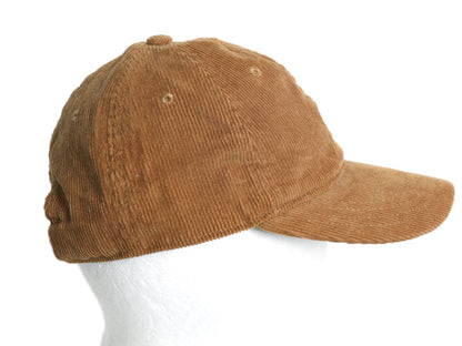 カーハート WIP 細畝 コーデュロイ ベースボール キャップ メンズ レディース フリーサイズ 帽子 ワンポイント トラッカー ハット ブラウン