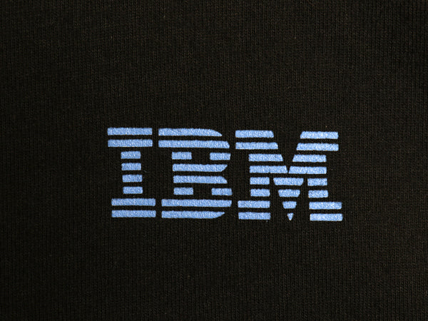00s ★ IBM イラスト プリント Tシャツ メンズ L / オールド 企業物 当時物 グラフィック ロゴ コンピューター ヘビーウェイト アート 黒