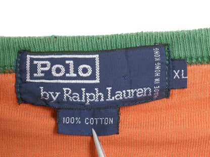90's POLO SPORTING GOODS ダブルフェイス 長袖 Tシャツ メンズ XL / オールド ロンT サーマル ヘビーウェイト 大きいサイズ 無地 シンプル