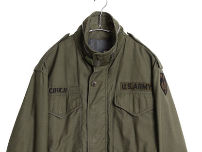 60s グレーライナー ★ 米軍実物 US ARMY M-65 フィールド ジャケット SMALL SHORT / ヴィンテージ 68年製 軍物 ミリタリー 2nd M65 アルミ
