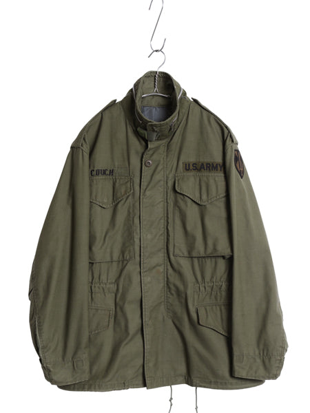 60s グレーライナー ★ 米軍実物 US ARMY M-65 フィールド ジャケット SMALL SHORT / ヴィンテージ 68年製 軍物 ミリタリー 2nd M65 アルミ