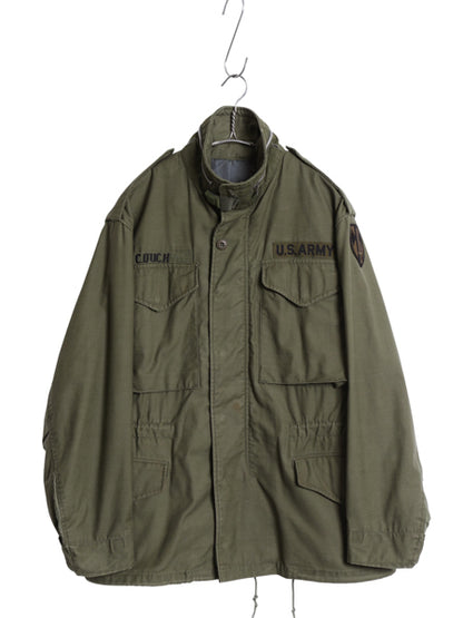 60s グレーライナー ★ 米軍実物 US ARMY M-65 フィールド ジャケット SMALL SHORT / ヴィンテージ 68年製 軍物 ミリタリー 2nd M65 アルミ