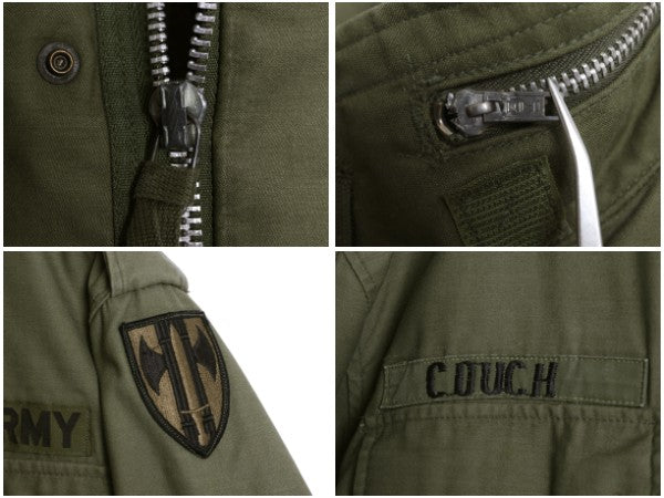 60s グレーライナー ★ 米軍実物 US ARMY M-65 フィールド ジャケット SMALL SHORT / ヴィンテージ 68年製 軍物 ミリタリー 2nd M65 アルミ