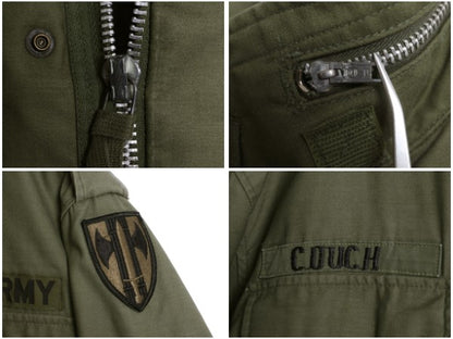 60s グレーライナー ★ 米軍実物 US ARMY M-65 フィールド ジャケット SMALL SHORT / ヴィンテージ 68年製 軍物 ミリタリー 2nd M65 アルミ