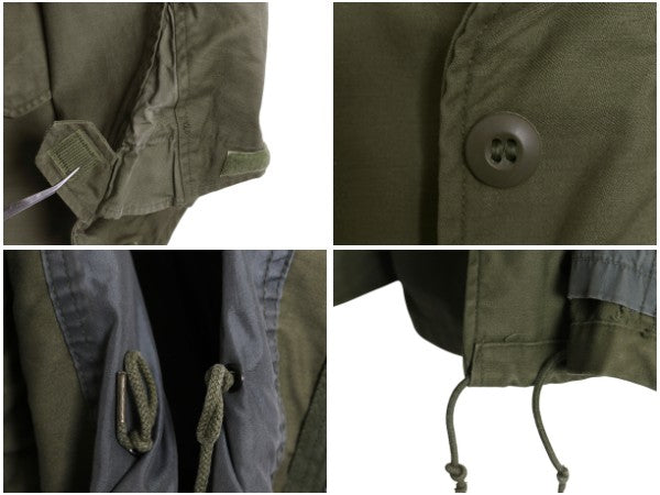 60s グレーライナー ★ 米軍実物 US ARMY M-65 フィールド ジャケット SMALL SHORT / ヴィンテージ 68年製 軍物 ミリタリー 2nd M65 アルミ