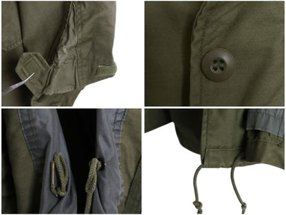 60s グレーライナー ★ 米軍実物 US ARMY M-65 フィールド ジャケット SMALL SHORT / ヴィンテージ 68年製 軍物 ミリタリー 2nd M65 アルミ
