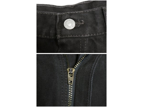 00s USA製 リーバイス 550 ブラック デニム パンツ メンズ 36 36 / オールド リラックス フィット テーパード ジーンズ ジーパン 赤タブ 黒