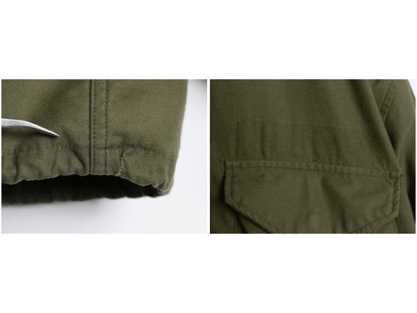 80s 米軍実物 US ARMY M-65 フィールド ジャケット MEDIUM REGULAR / 古着 87年製 ヴィンテージ ミリタリー 4th 軍物 ジャンパー ブルゾン