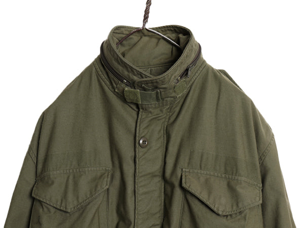 80s 米軍実物 US ARMY M-65 フィールド ジャケット MEDIUM REGULAR / 古着 87年製 ヴィンテージ ミリタリー 4th 軍物 ジャンパー ブルゾン
