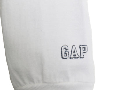 00s オールド ギャップ ロゴ プリント 長袖 Tシャツ メンズ XS 古着 旧タグ ロンT ロングTシャツ 白Tシャツ ロングスリーブ ヘビーウェイト