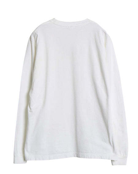 00s オールド ギャップ ロゴ プリント 長袖 Tシャツ メンズ XS 古着 旧タグ ロンT ロングTシャツ 白Tシャツ ロングスリーブ ヘビーウェイト