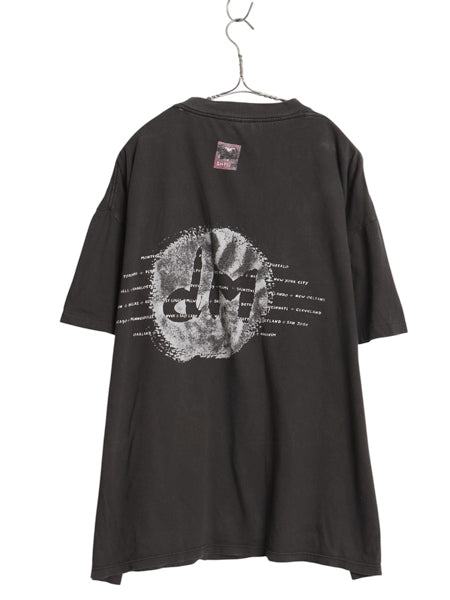 90s USA製 ★ デペッシュモード ツアー プリント Tシャツ メンズ XL 程/ オールド 当時物 オフィシャル バンド ロック シングルステッチ 黒