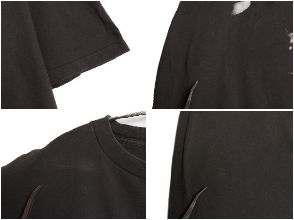 90s USA製 ★ デペッシュモード ツアー プリント Tシャツ メンズ XL 程/ オールド 当時物 オフィシャル バンド ロック シングルステッチ 黒