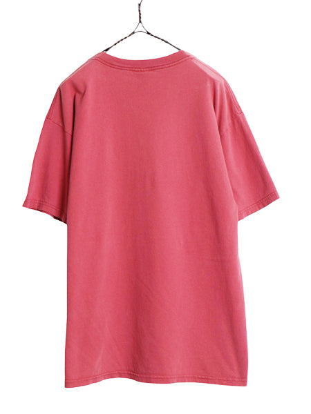 00s ★ ポール ゴーギャン アート イラスト プリント Tシャツ メンズ L / 古着 オールド タヒチ 絵画 芸術 ヘビーウェイト グラフィック 赤