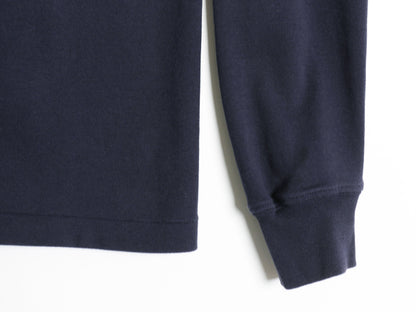 ラルフローレン タートルネック 長袖Tシャツ レディース M / オールド ポロ スポーツ ワンポイント ポニー 無地 ロンT スムース ストレッチ