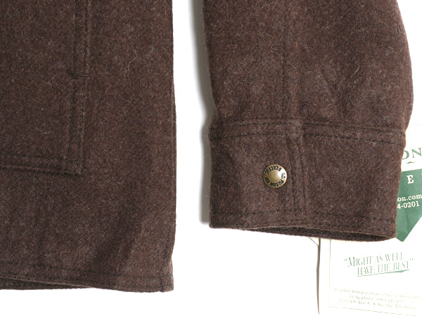 デッドストック USA製 フィルソン マッキーノ ジャケット レディース M / 新品 ハンティング シングル クルーザー ヘビーウェイト ウール