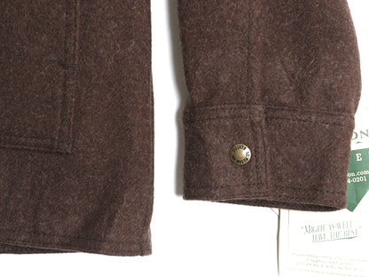 デッドストック USA製 フィルソン マッキーノ ジャケット レディース M / 新品 ハンティング シングル クルーザー ヘビーウェイト ウール