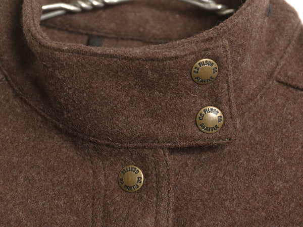 デッドストック USA製 フィルソン マッキーノ ジャケット レディース M / 新品 ハンティング シングル クルーザー ヘビーウェイト ウール