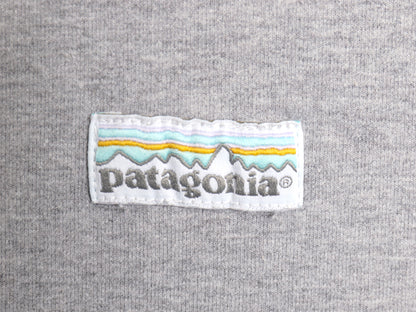 パタゴニア クルーネック スウェット レディース Ｍ / 古着 18年製 アウトドア トレーナー 長袖 Tシャツ ロンT カットソー 薄手 裏起毛なし