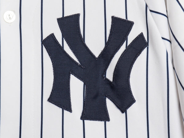 USA製 ヤンキース 松井秀喜 ベースボール シャツ メンズ M / MLB オフィシャル マジェスティック 大リーグ ユニフォーム 半袖シャツ 重ね着