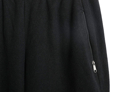 90s USA製 パタゴニア エルキャプリーン フリース パンツ レディース L 古着 99年製 オールド アウトドア ポケット付き イージーパンツ 黒