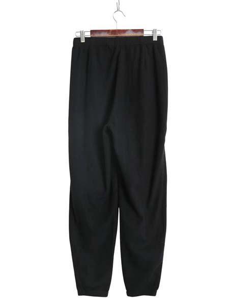 90s USA製 パタゴニア エルキャプリーン フリース パンツ レディース L 古着 99年製 オールド アウトドア ポケット付き イージーパンツ 黒