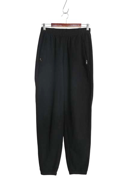 90s USA製 パタゴニア エルキャプリーン フリース パンツ レディース L 古着 99年製 オールド アウトドア ポケット付き イージーパンツ 黒