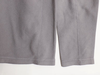 パタゴニア マイクロD ハーフジップ フリース プルオーバー メンズ L / 15年製 アウトドア トップス ロンT 長袖Tシャツ ハイネック 灰 企業