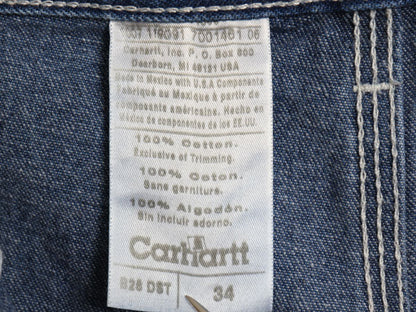 US企画 カーハート デニム ペインター ショートパンツ メンズ 34 / ショーツ 短パン ジーンズ ジーパン ワーク コットン ハーフパンツ 廃盤