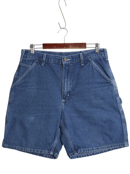US企画 カーハート デニム ペインター ショートパンツ メンズ 34 / ショーツ 短パン ジーンズ ジーパン ワーク コットン ハーフパンツ 廃盤