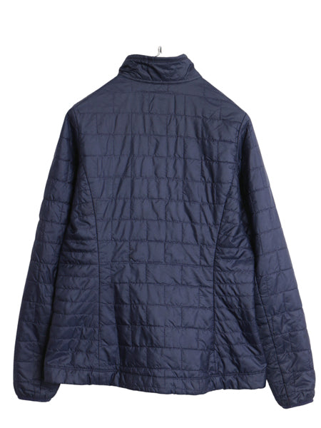 パタゴニア ナノ パフ ジャケット レディース S / 20年製 アウトドア 中綿 ナイロン キルティング フルジップ パッカブル ブルゾン 紺 軽量