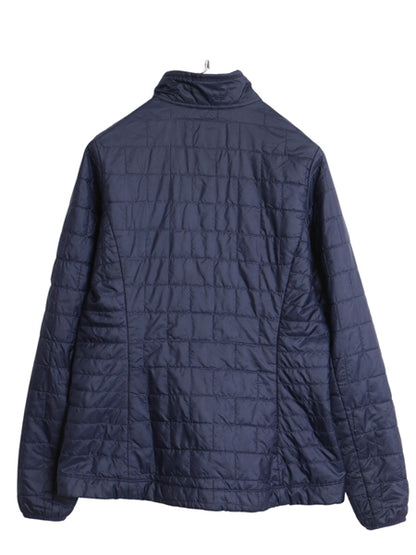 パタゴニア ナノ パフ ジャケット レディース S / 20年製 アウトドア 中綿 ナイロン キルティング フルジップ パッカブル ブルゾン 紺 軽量