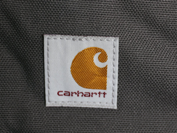 US企画 USA製 カーハート アクティブ ジャケット メンズ L / ワーク ダック フード パーカー 中綿 キルティング ライナー ブルゾン グレー