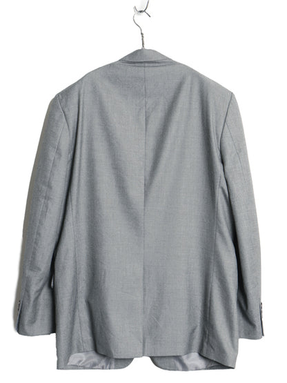 チャップス ラルフローレン テーラード ジャケット メンズ L 程/ 古着 ポロ ブレザー トラッド ライナー付き シンプル カジュアル グレー