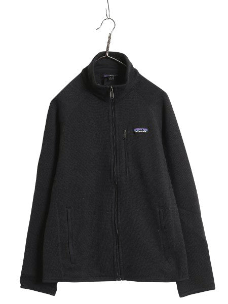 パタゴニア ベターセーター ジャケット メンズ S / 16年製 フリース セーター フルジップ ブルゾン ハイネック アウトドア ブラック 企業物