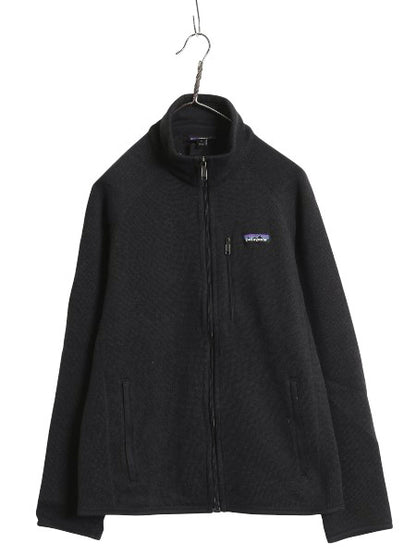 パタゴニア ベターセーター ジャケット メンズ S / 16年製 フリース セーター フルジップ ブルゾン ハイネック アウトドア ブラック 企業物