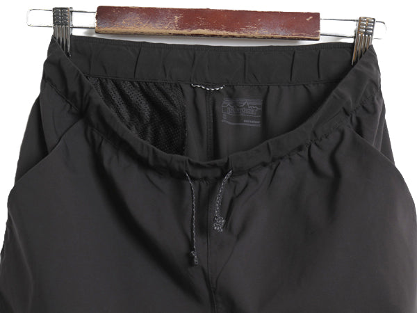 パタゴニア テルボンヌ ジョガーズ パンツ メンズ S 21年製 アウトドア 薄手 ストレッチ ナイロン スリム イージーパンツ ワンポイント 黒