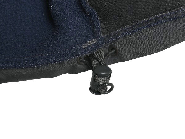 ノースフェイス デナリ ジャケット メンズ L / アウトドア フリース ナイロン ジャンパー フルジップ ブルゾン ハイネック ツートン 紺 灰