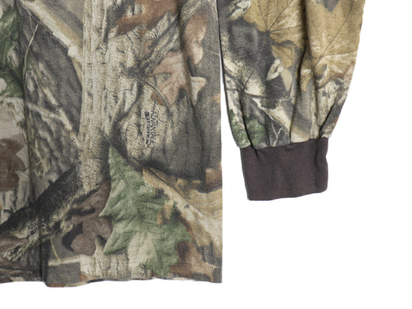 90s USA製 レッドヘッド リアルツリー カモ ポケット付き 長袖 Tシャツ メンズ XL / オールド ロンT ポケT 大きいサイズ 総柄 ハンティング
