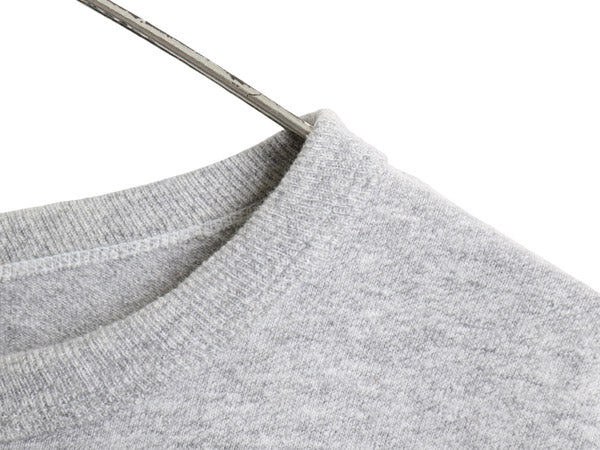 80s USA製 チャンピオン 2段 カレッジプリント 半袖 Tシャツ メンズ L 小さめ M ヴィンテージ 88 12 シングルステッチ 目付き 霜降りグレー