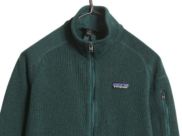 パタゴニア ベターセーター  ジャケット レディース S 古着 19年製 アウトドア 裏起毛 フリース セーター フルジップ ブルゾン トップス 緑