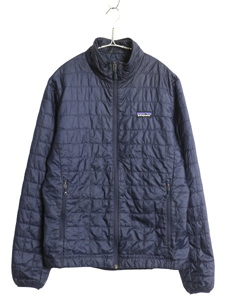 パタゴニア ナノ パフ ジャケット メンズ S / 古着 20年製 中綿 ナイロン キルティング フルジップ パッカブル アウター ブルゾン ネイビー