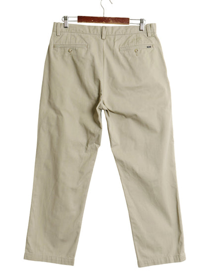 ポロ ラルフローレン チノ パンツ メンズ 34 30 古着 RELAXED FIT スラックス ノータック ストレート コットン アーミー タイプ 5ポケット